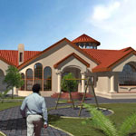 Family House 01 - Render gallery - architectural rendering