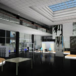 Interior of Zagreb Bank